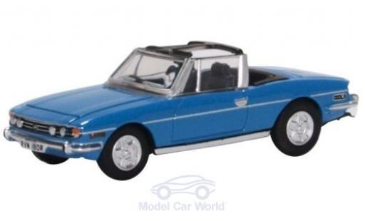 Modelauto Triumph Stag Base blauw 1/76 Oxford