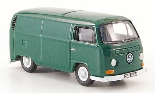 Modelauto Volkswagen T2 Base bestelwagen groen 1/76 Oxford
