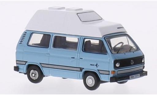 Modelauto Volkswagen T2 Base 5 Joker blauw/wit 1/76 Oxford