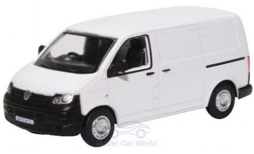Modelauto Volkswagen T5 Base wit Bestelwagen 1/76 Oxford