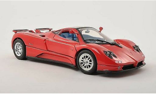 Pagani Zonda C12 1/18 Motormax rood 2004 modelauto