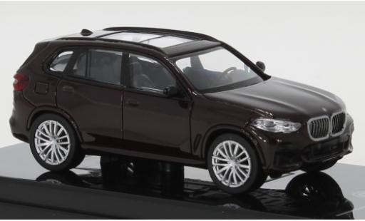 Modelauto Bmw X5 suv (G05) metallic rood 1/64 Para64