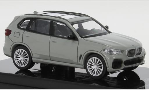 Modelauto Bmw X5 suv (G05) metallic grijs 1/64 Para64