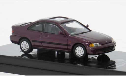 Modelauto Honda Civic Base EJ1 roze 1995 1/64 Para64