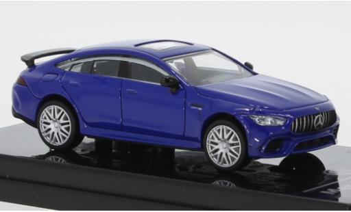 Modelauto Mercedes AMG GT Base 63 S 4Matic+ metallic blauw 2019 1/64 Para64