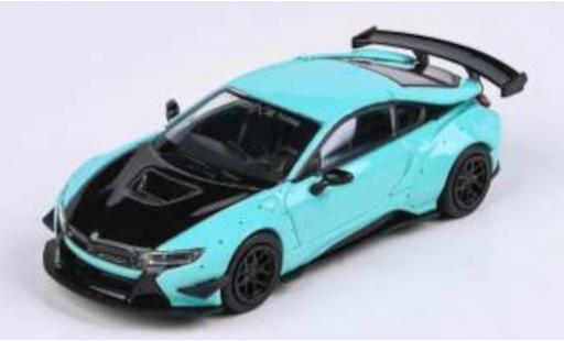Modelauto Bmw i8 lb performance groen/zwart 1/64 Para64