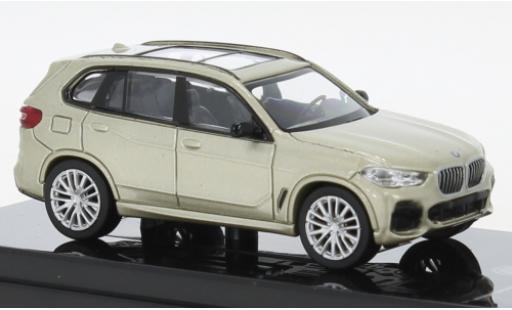 Modelauto Bmw X5 suv (G05) metallic beige 2018 1/64 Para64
