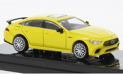 Modelauto Mercedes AMG GT Base 63 S geel 2018 1/64 Para64