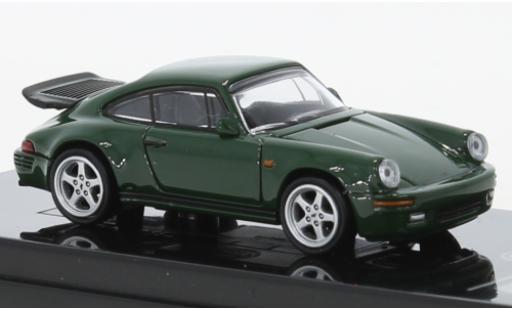 Modelauto Porsche 911 RUF Porsche 911 groen 1987 1/64 Para64