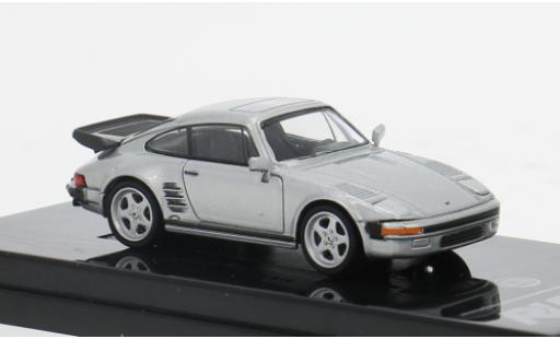 Modelauto Porsche 911 Base grijs 1986 1/64 Para64