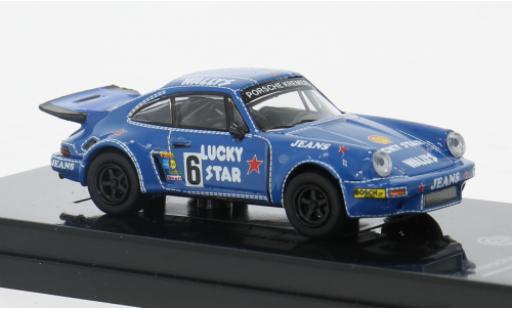 Modelauto Porsche 911 RSR Carrera 3.0 1975 Wallys Jeans #6 1/64 Para64