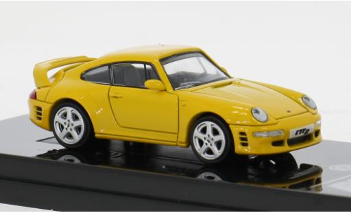 Modelauto Porsche 911 RUF Porsche 911 2 geel 1/64 Para64