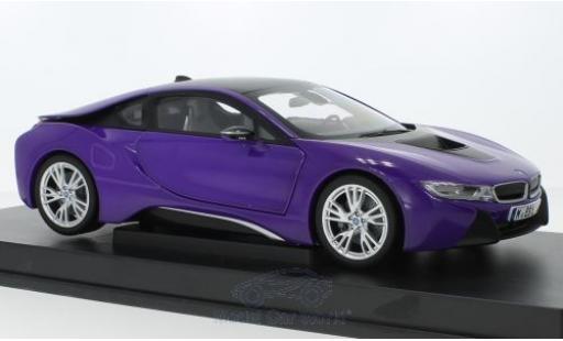Modelauto Bmw i8 Coupe paars 1/18 Paragon