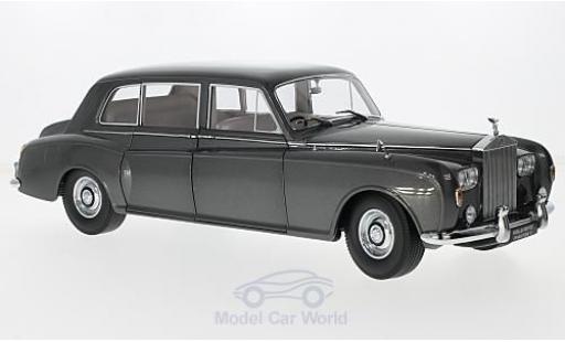 Modelauto Rolls Royce Phantom Base V metallic grijs RHD 1964 1/18 Paragon