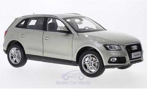 Modelauto Audi Q5 suv metallic beige 2014 1/18 Paudi