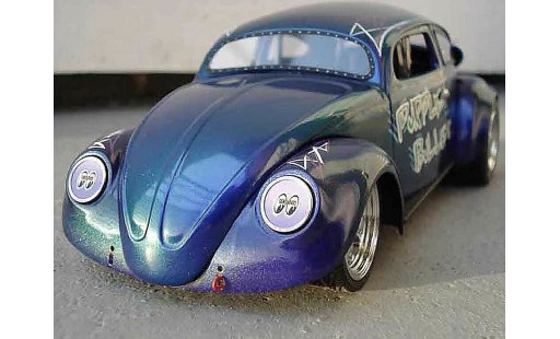 Volkswagen Kafer Drag Run 1/18 Solido cox 58 purple bullet modelauto