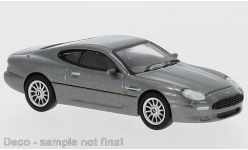 Modelauto Aston Martin DB7 coupe metallic grijs 1994 1/87 PCX87