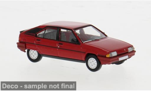 Modelauto Citroen BX Leader rood 1982 1/87 PCX87