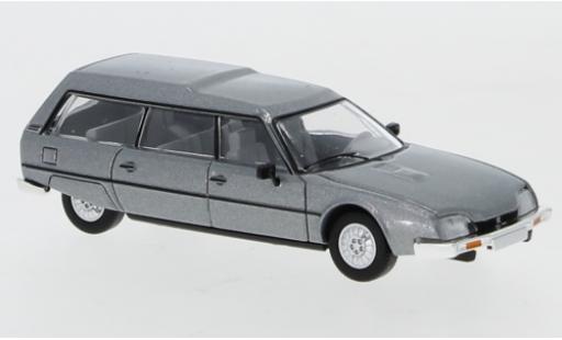 Modelauto Citroen CX Break Stationwagen metallic grijs 1976 1/87 PCX87