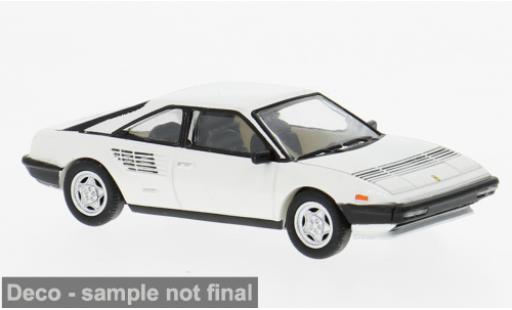 Modelauto Ferrari Mondial Coupe wit 1980 1/87 PCX87