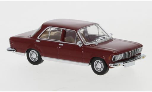 Modelauto Fiat 130 Limousine rood 1969 1/87 PCX87