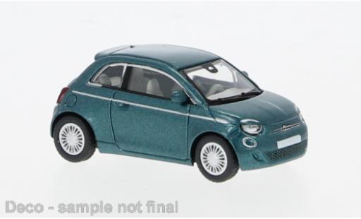 Modelauto Fiat 500 Elettrica e groen 2022 1/87 PCX87