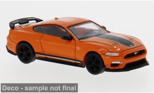Modelauto Ford Mustang Mach 1 VI I oranje 2020 :87 1/87 PCX87