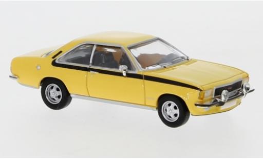 Modelauto Opel Commodore B Coupe geel 1972 1/87 PCX87