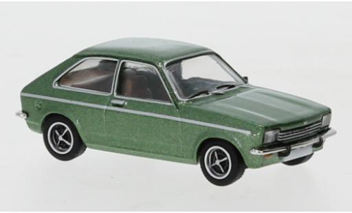 Modelauto Opel Kadett C City C metallic groen 1975 1/87 PCX87