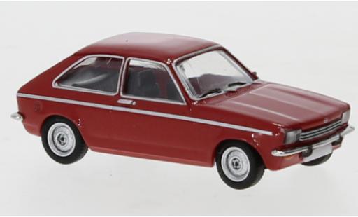 Modelauto Opel Kadett C City C rood 1975 1/87 PCX87