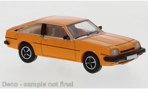 Modelauto Opel Manta B CC B oranje 1980 exclusive avec Model Car World 1/87 PCX87