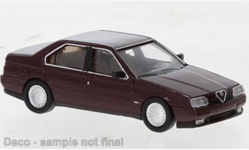 Modelauto Alfa Romeo 164 berlina metallic rood 1987 1/87 PCX87