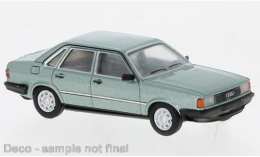 Modelauto Audi 80 berline (B2) metallic groen 1978 1/87 PCX87