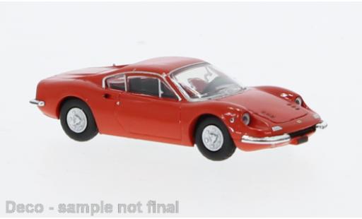 Modelauto Ferrari Dino GT 246 oranje 1969 1/87 PCX87