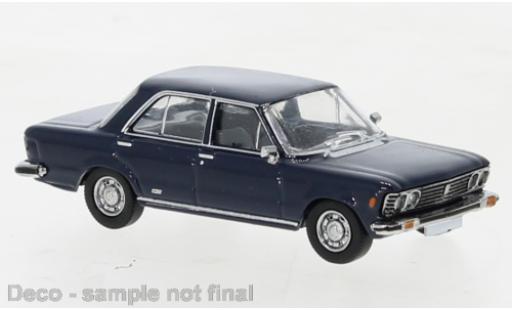 Modelauto Fiat 130 Limousine blauw 1969 1/87 PCX87