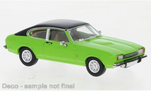Modelauto Ford Capri MK2 MK II la chaux/mate-zwart 1974 1/87 PCX87