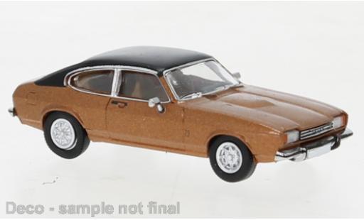 Modelauto Ford Capri MK2 MK II metallic bruin 1974 1/87 PCX87
