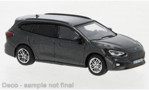 Modelauto Ford Focus ST Turnier -Line metallic grijs 2020 1/87 PCX87