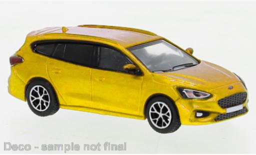 Modelauto Ford Focus ST Turnier metallic oranje 2020 1/87 PCX87