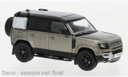 Modelauto Land Rover Defender 110 metallic bruin 2020 1/87 PCX87