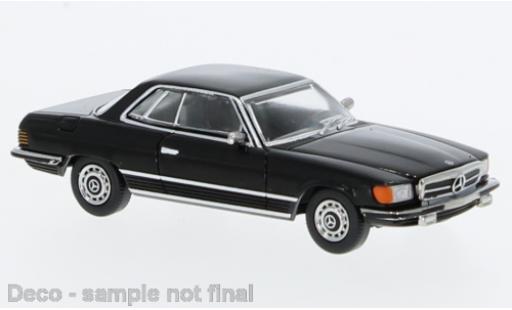 Modelauto Mercedes SLC Base (C107) zwart 1971 1/87 PCX87