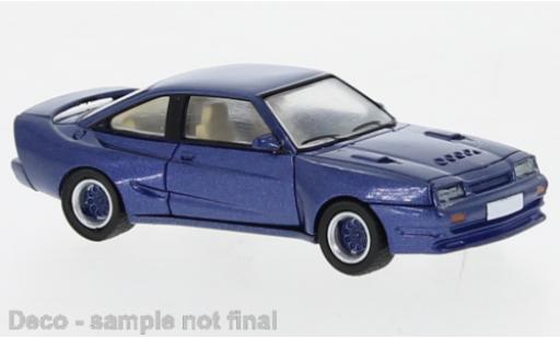 Modelauto Opel Manta B Mattig B matig metallic blauw 1991 1/87 PCX87