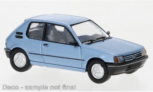 Modelauto Peugeot 205 Base metallic blauw 1984 1/87 PCX87