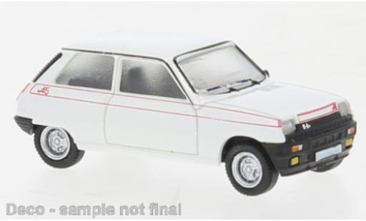 Modelauto Renault 5 Alpine wit 1980 1/87 PCX87