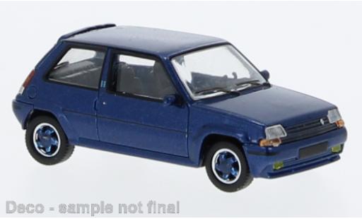 Modelauto Renault 5 Turbo GT Raider metallic blauw 1987 1/87 PCX87