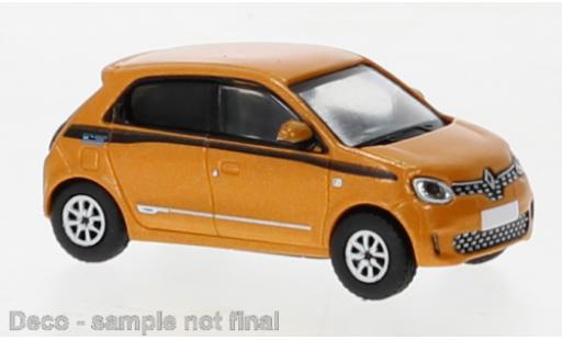 Modelauto Renault Twingo Base III geel 2019 1/87 PCX87
