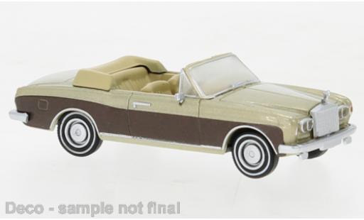 Modelauto Rolls Royce Corniche Base metallic beige/metallic bruin 1971 1/87 PCX87