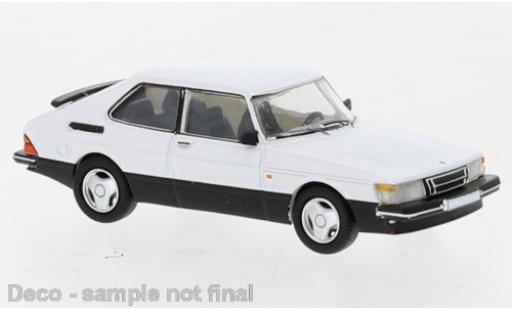 Modelauto Saab 900 Turbo wit 1986 1/87 PCX87