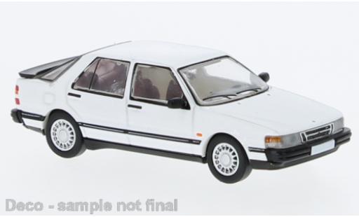 Modelauto Saab 9000 CC wit 1985 1/87 PCX87