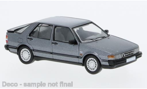 Modelauto Saab 9000 CC metallic grijs 1985 1/87 PCX87